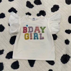 Bday girl shirt